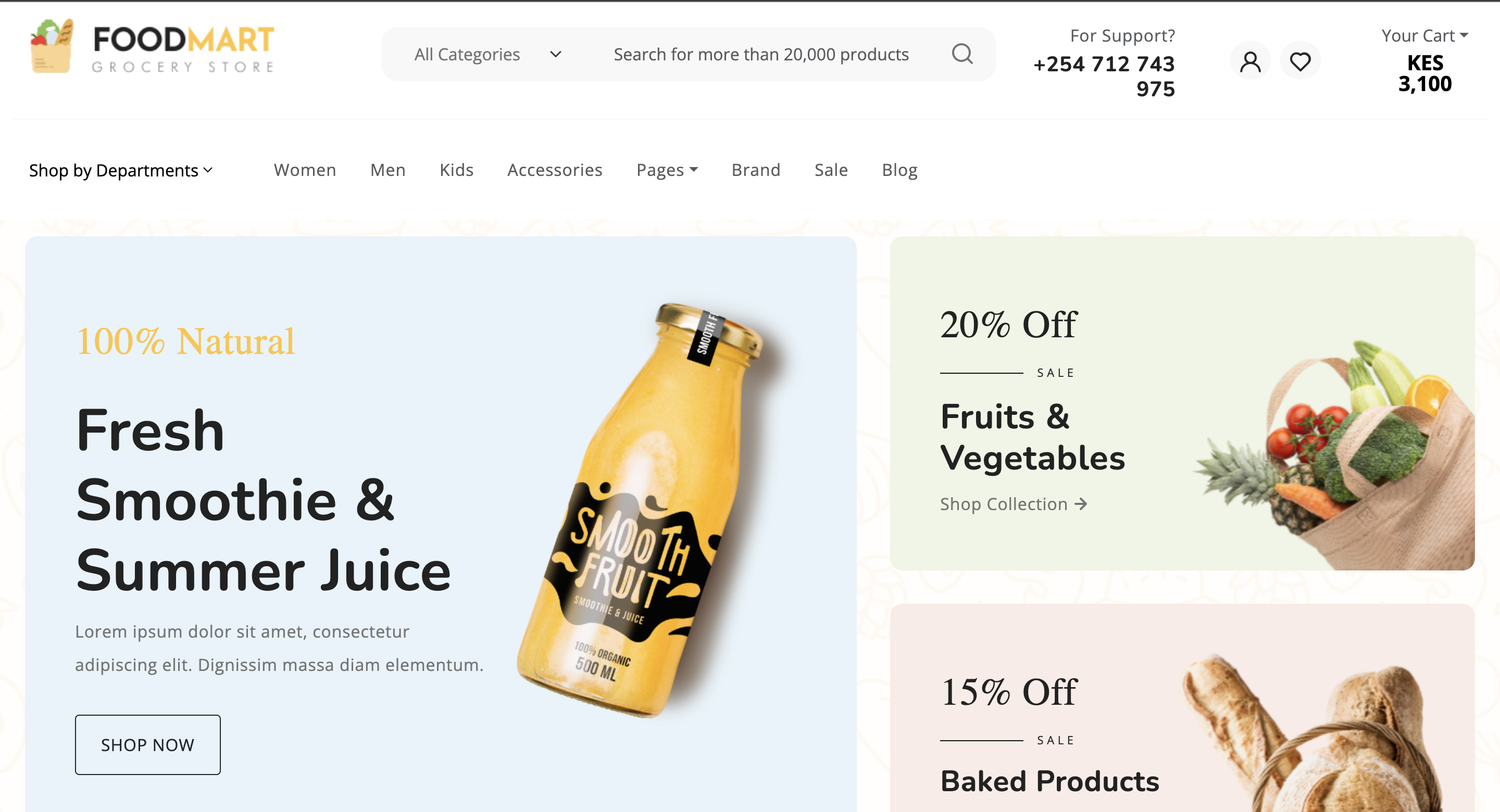 Foodmart Website